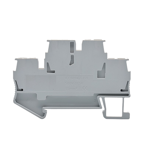 Spring-cage terminal block