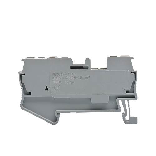 Spring-cage terminal block