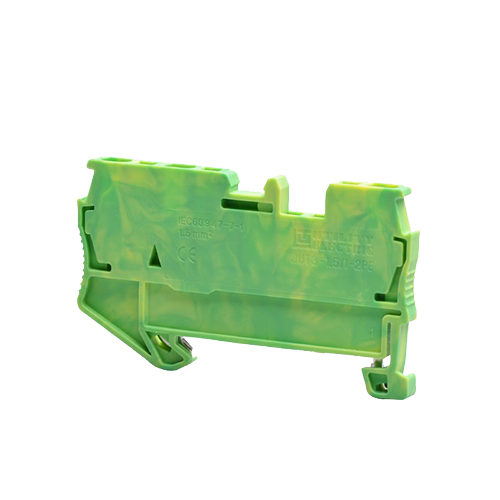 Spring-cage terminal block